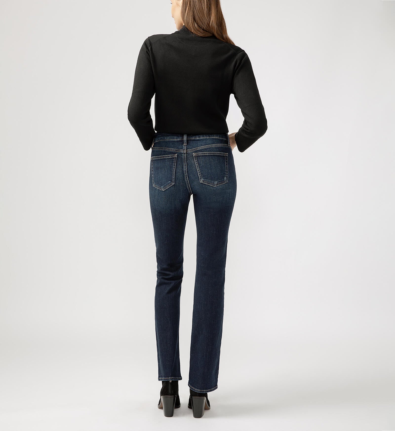 Suki Mid Rise Slim Bootcut Jeans