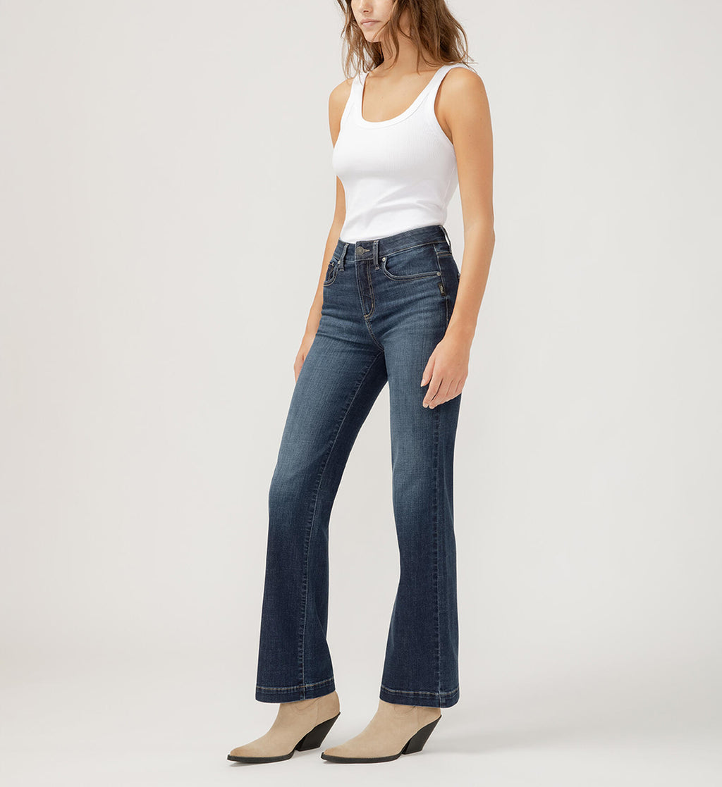 Avery High Rise Luxe Stretch Trouser Jeans Long