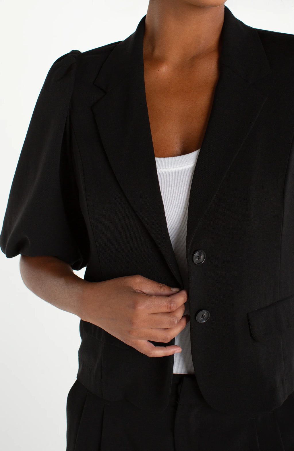 Balloon Sleeve Blazer