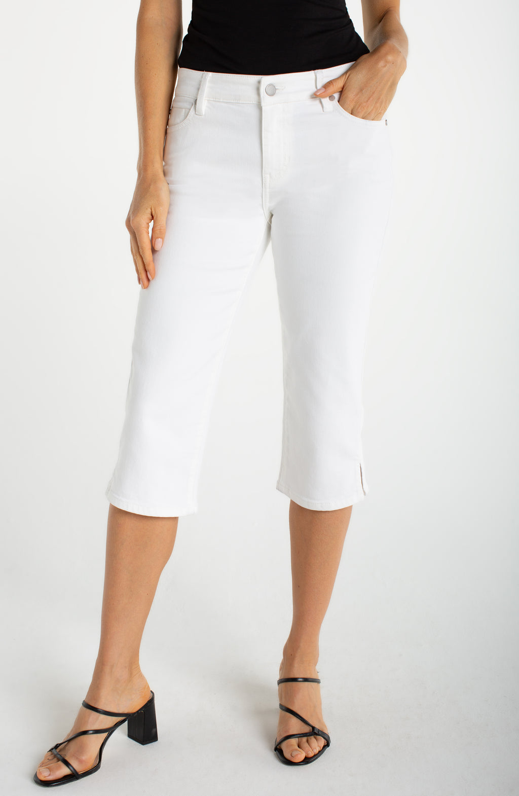 Spring Capri with Side Slit