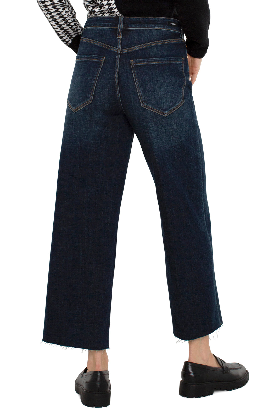 Stride Hi-Rise Raw Hem