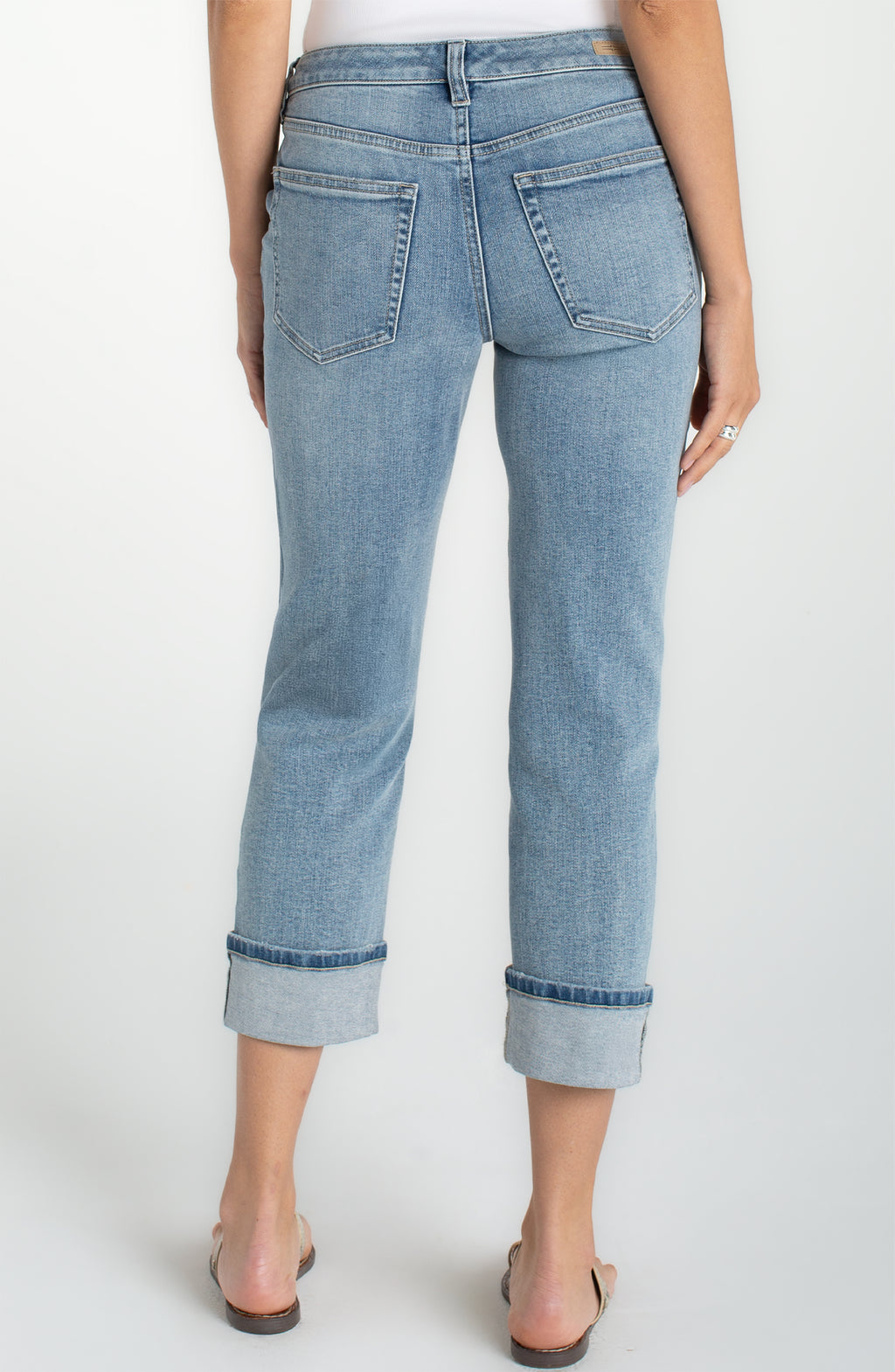 Marley Cropped Girlfriend Cuffed