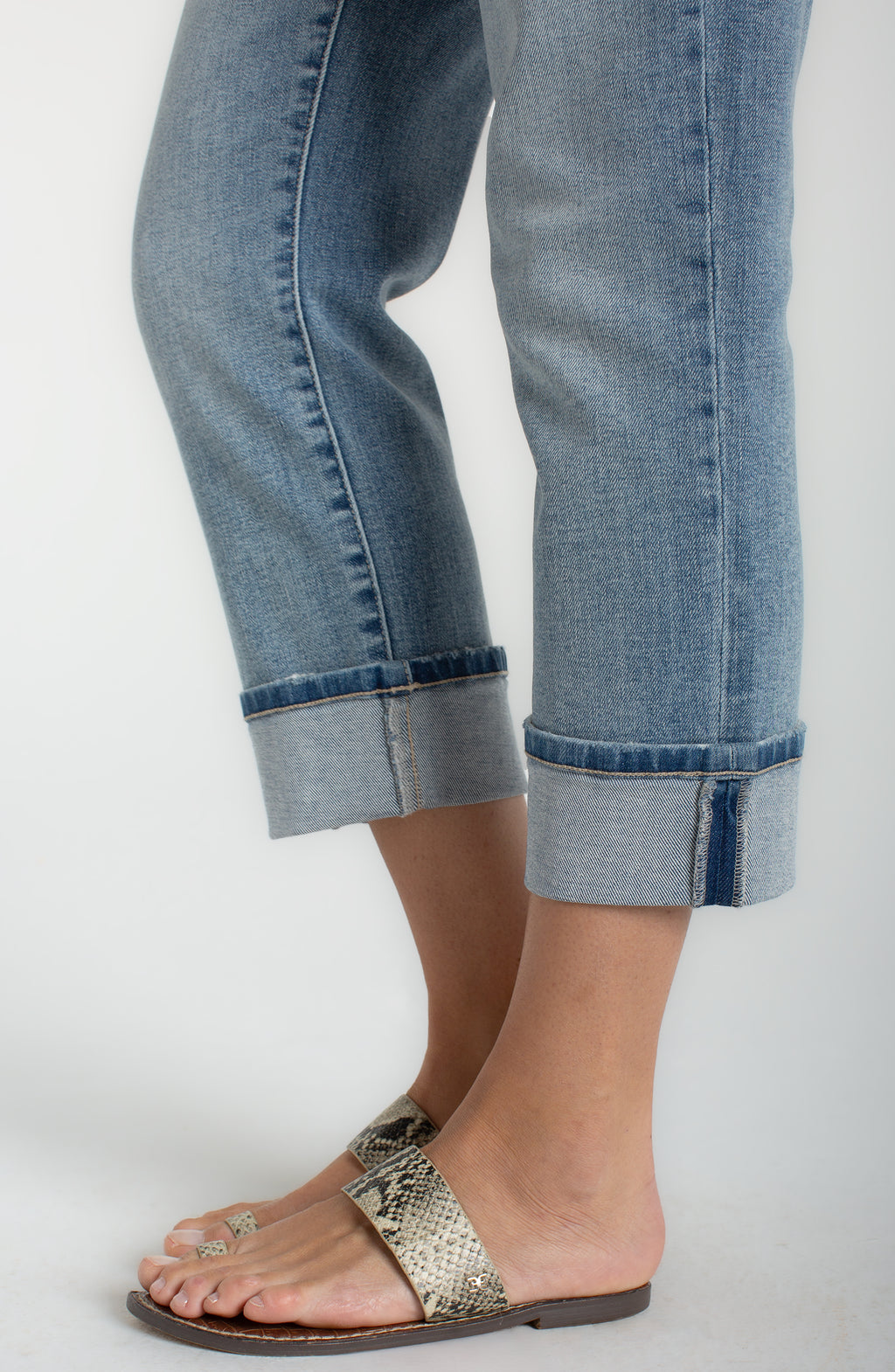 Marley Cropped Girlfriend Cuffed