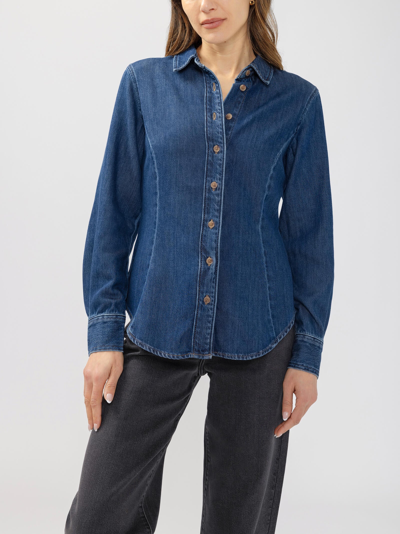 Angie Denim Shirt