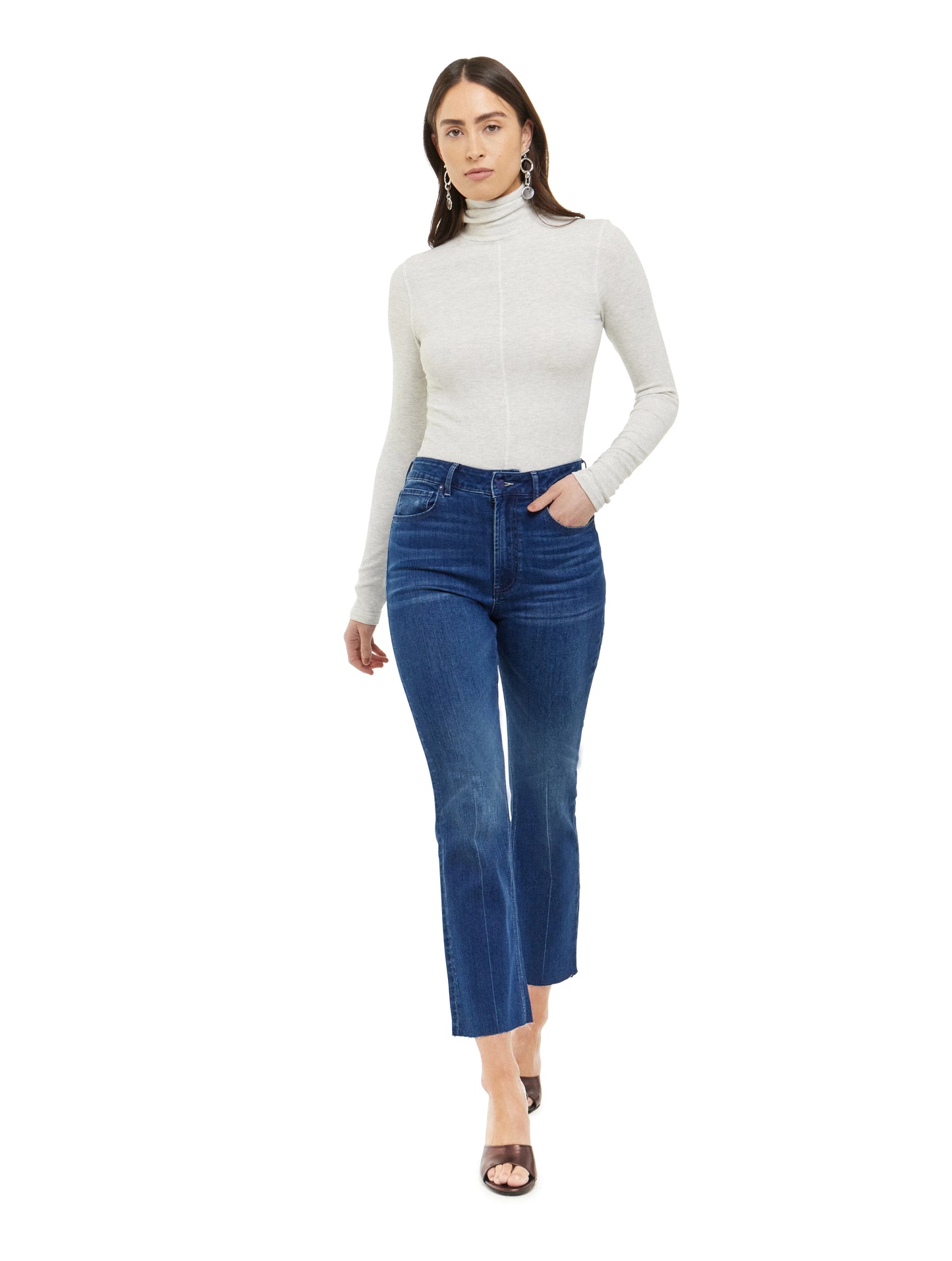 Linden High Rise Crop Jeans