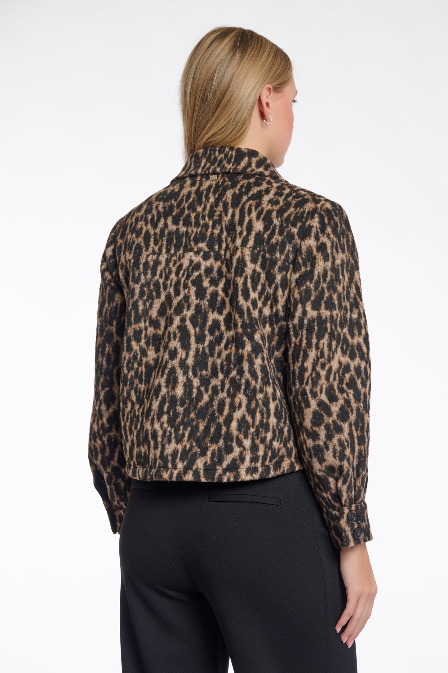 Lize Short Leopard Jacket