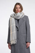 Loet Check Pattern Scarf