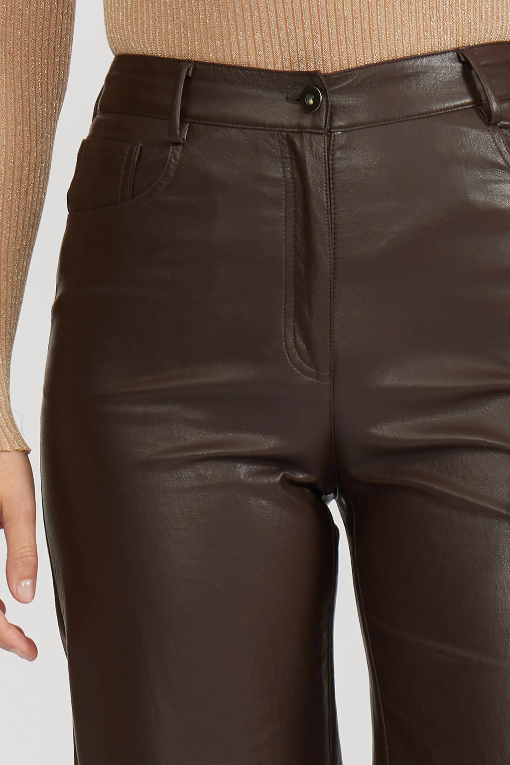 Adler Faux Leather Pant