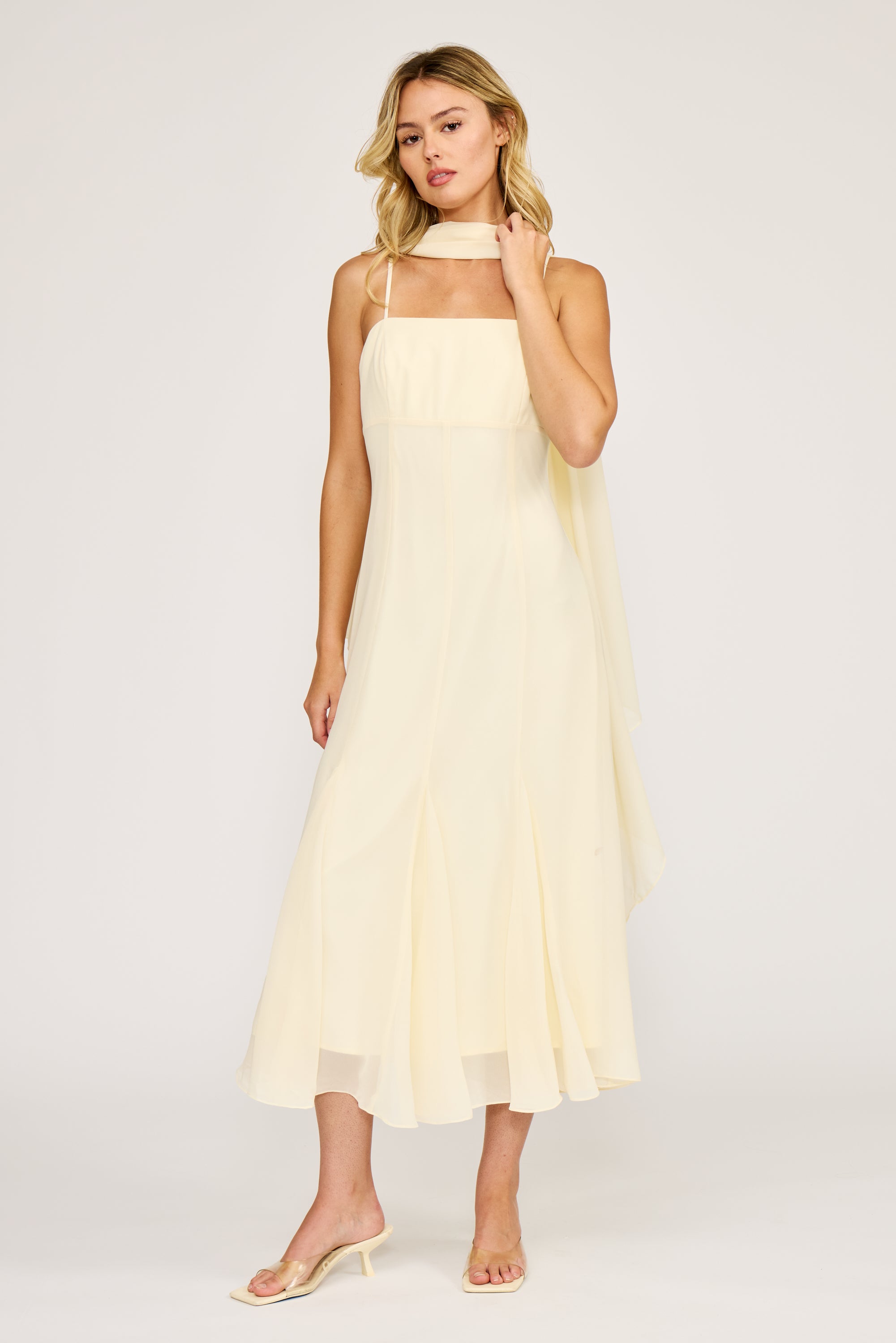 Sable Scarf Dress