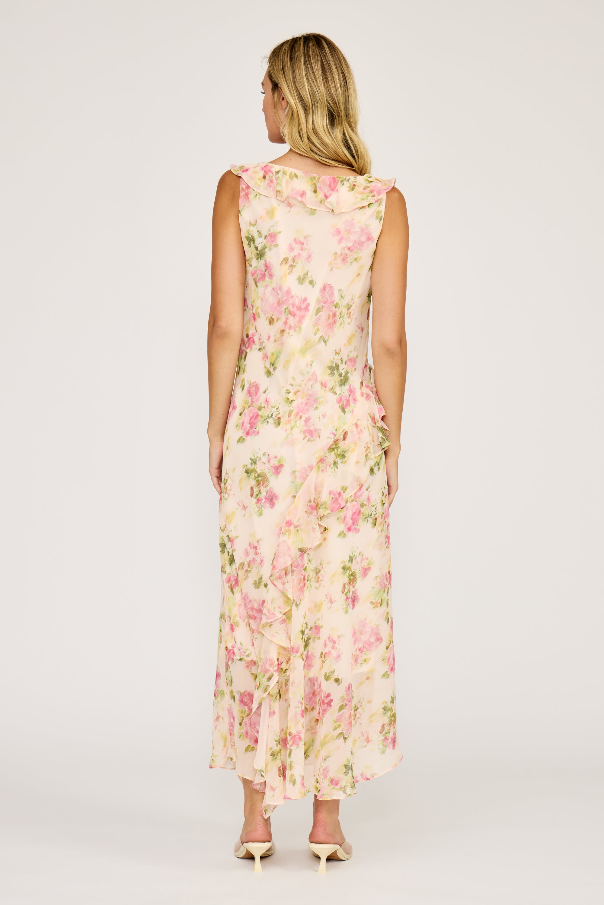 Stella Ruffle Maxi Dress