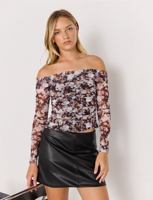 Audrey Mesh Top