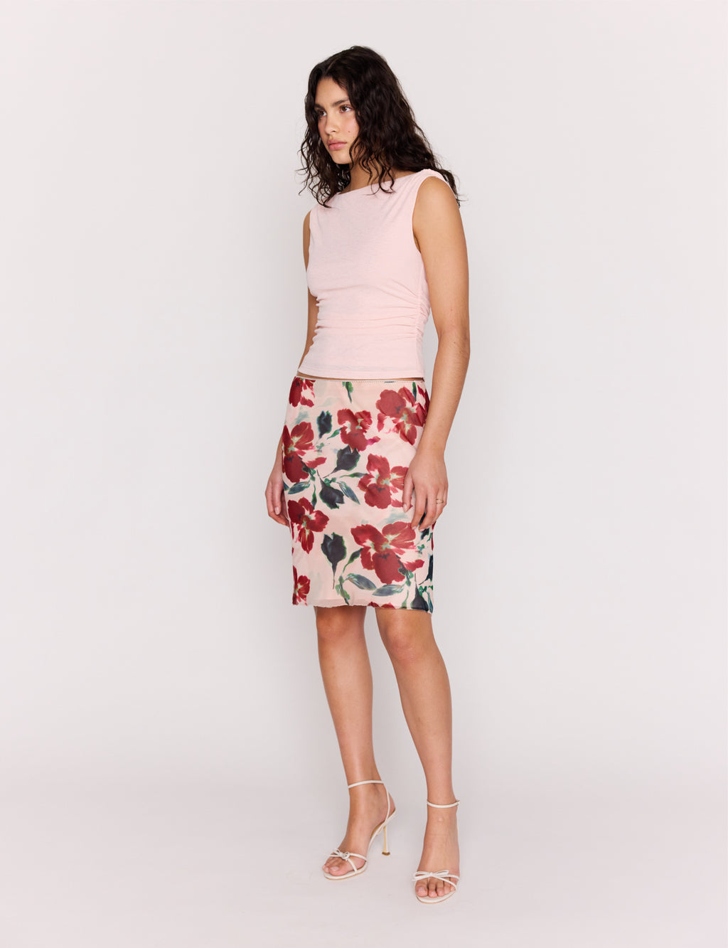 Amelia Cowl Back Top