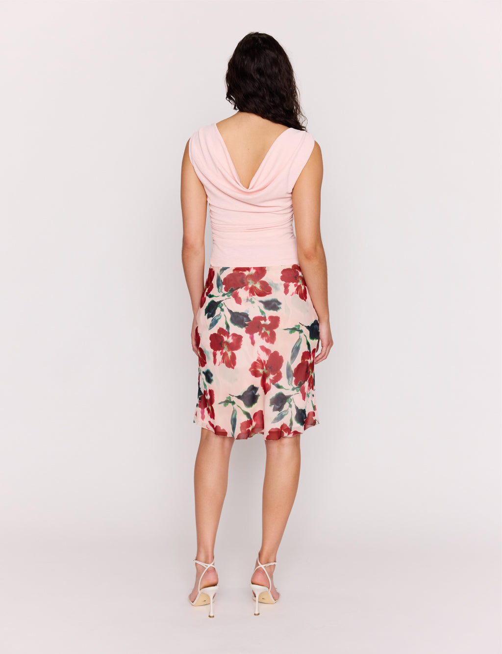Amelia Cowl Back Top