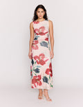 Arabella Mesh Midi Dress