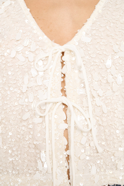 CARLA SEQUIN BLOUSE
