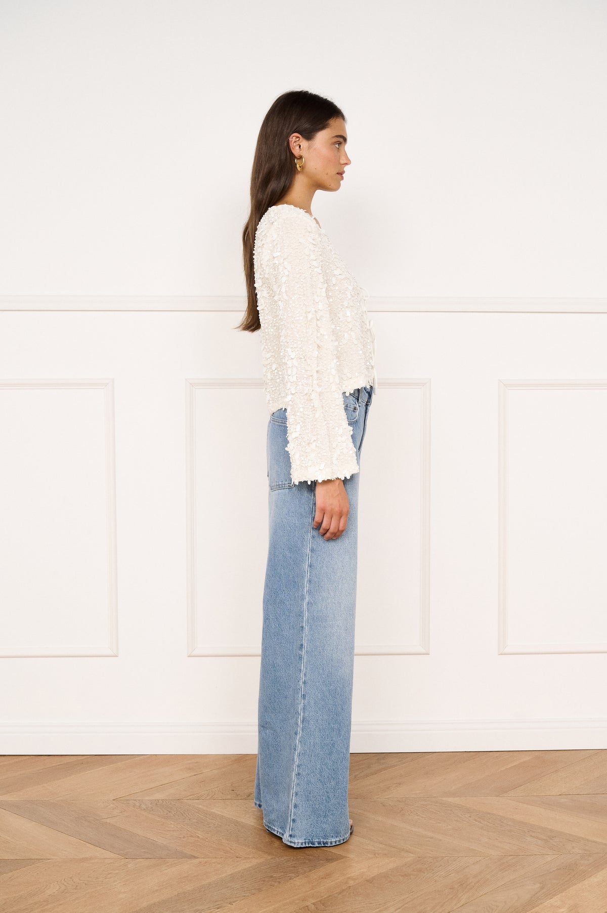 CARLA SEQUIN BLOUSE