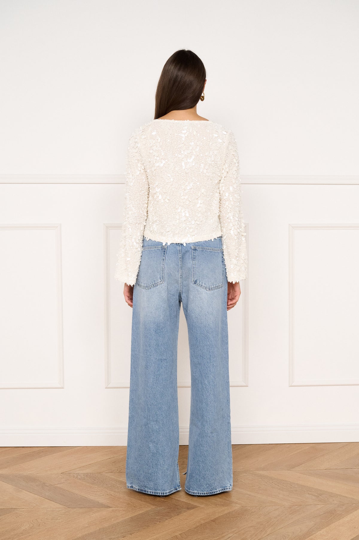 CARLA SEQUIN BLOUSE