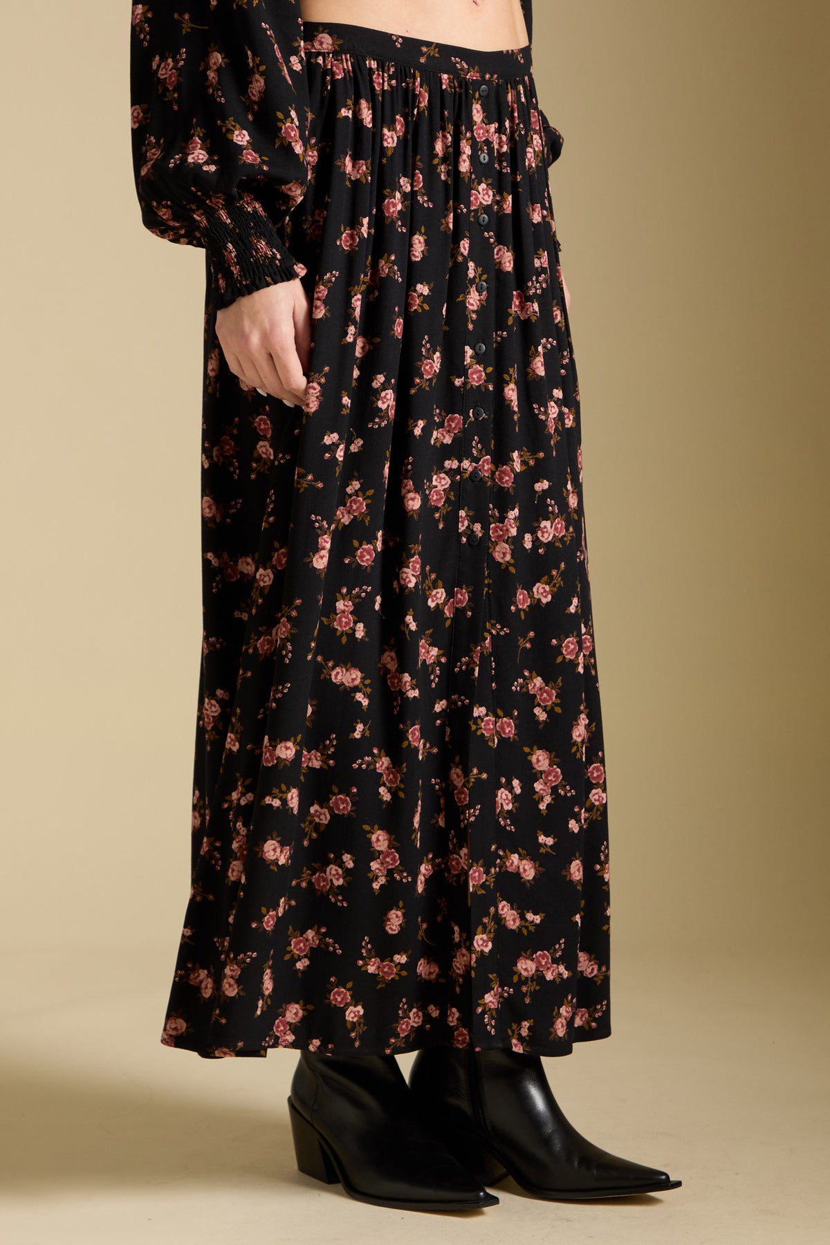 SELAH MIDI SKIRT