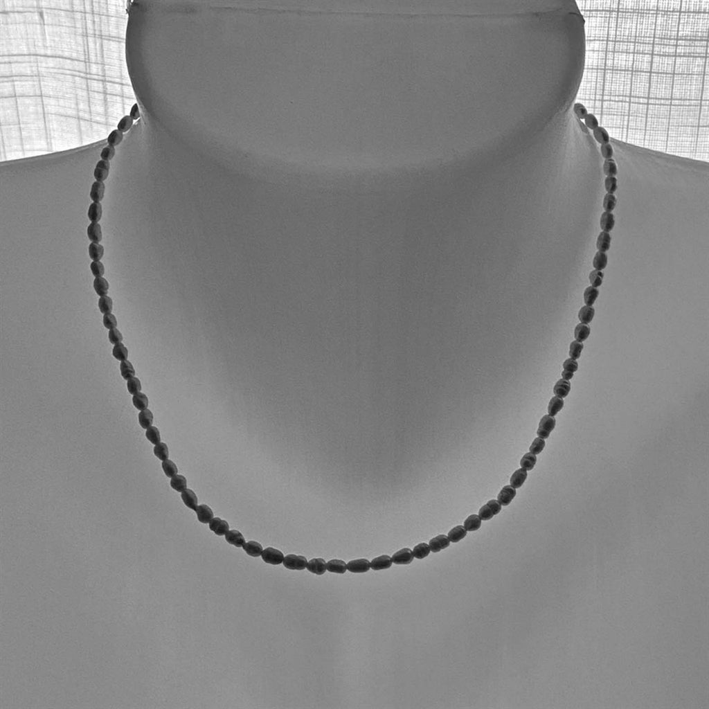 Minuet Freshwater Seed Pearl Necklace With Sterling Silver Findings