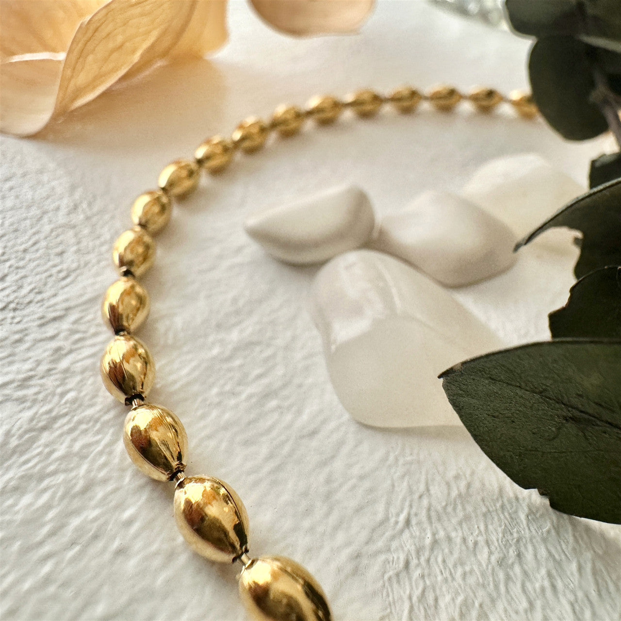 Excelsa Bean Chain Necklace
