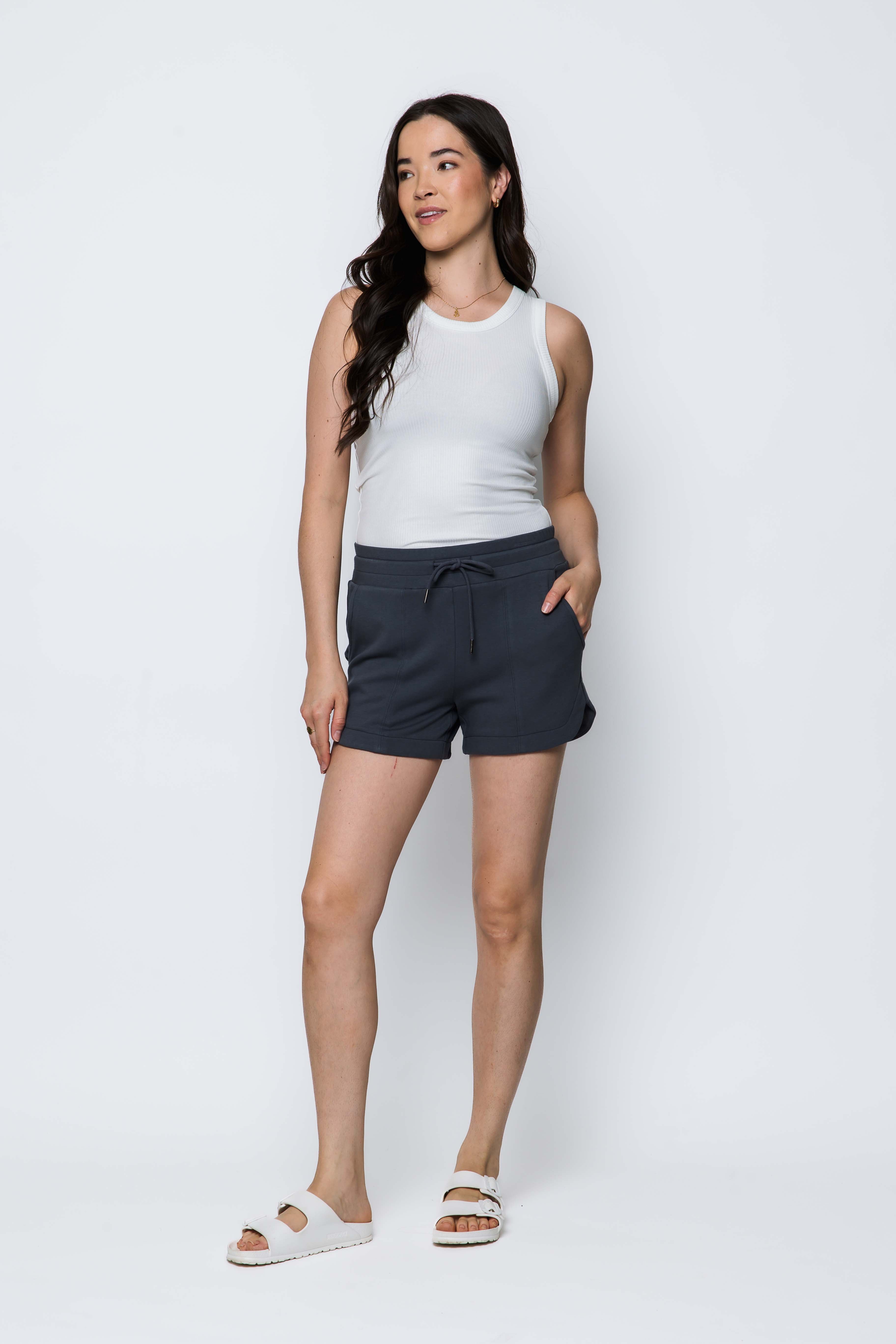 Deena Luxe Fleece Short