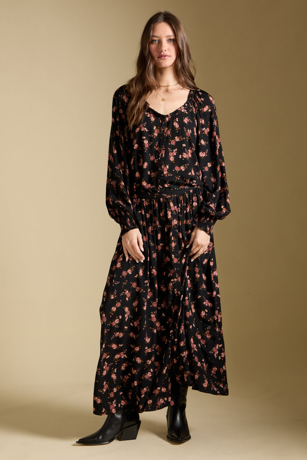 SELAH MIDI SKIRT