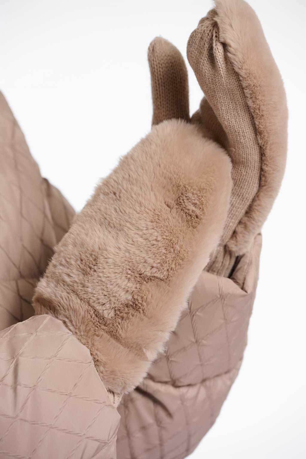 Oxo Faux Fur Gloves