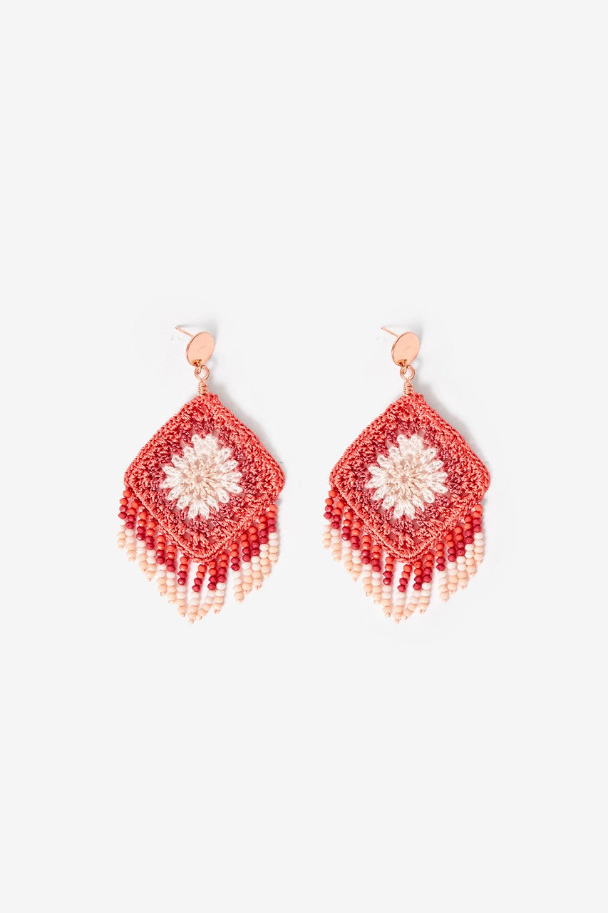 Crochet Dangle Earrings