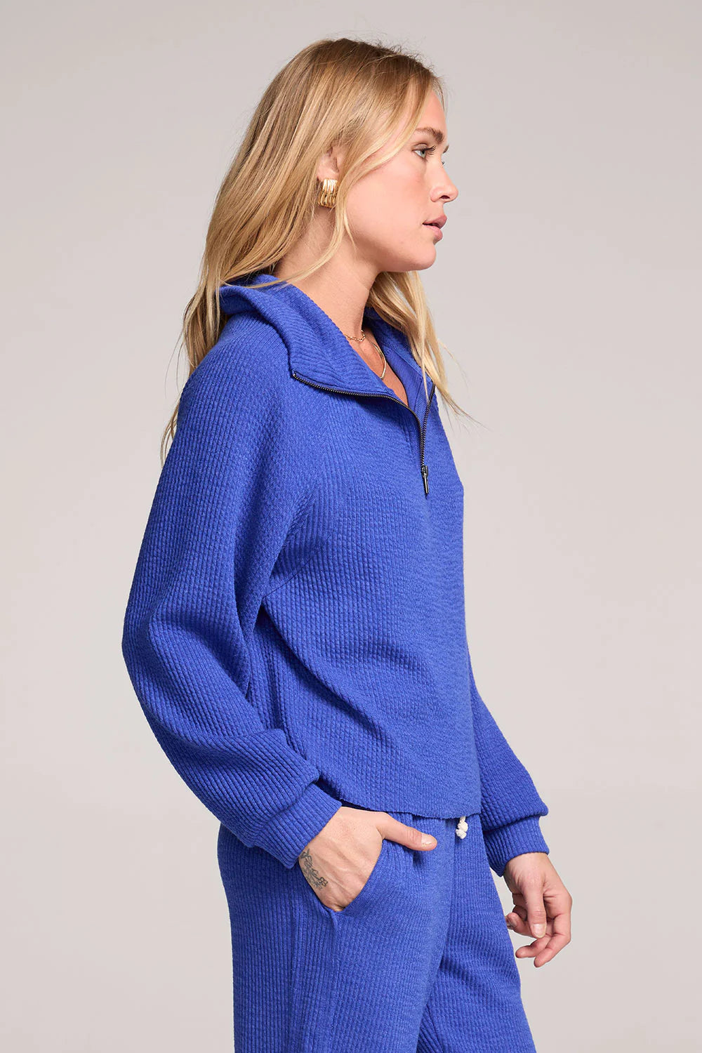 Half Zip Raglan Pullover