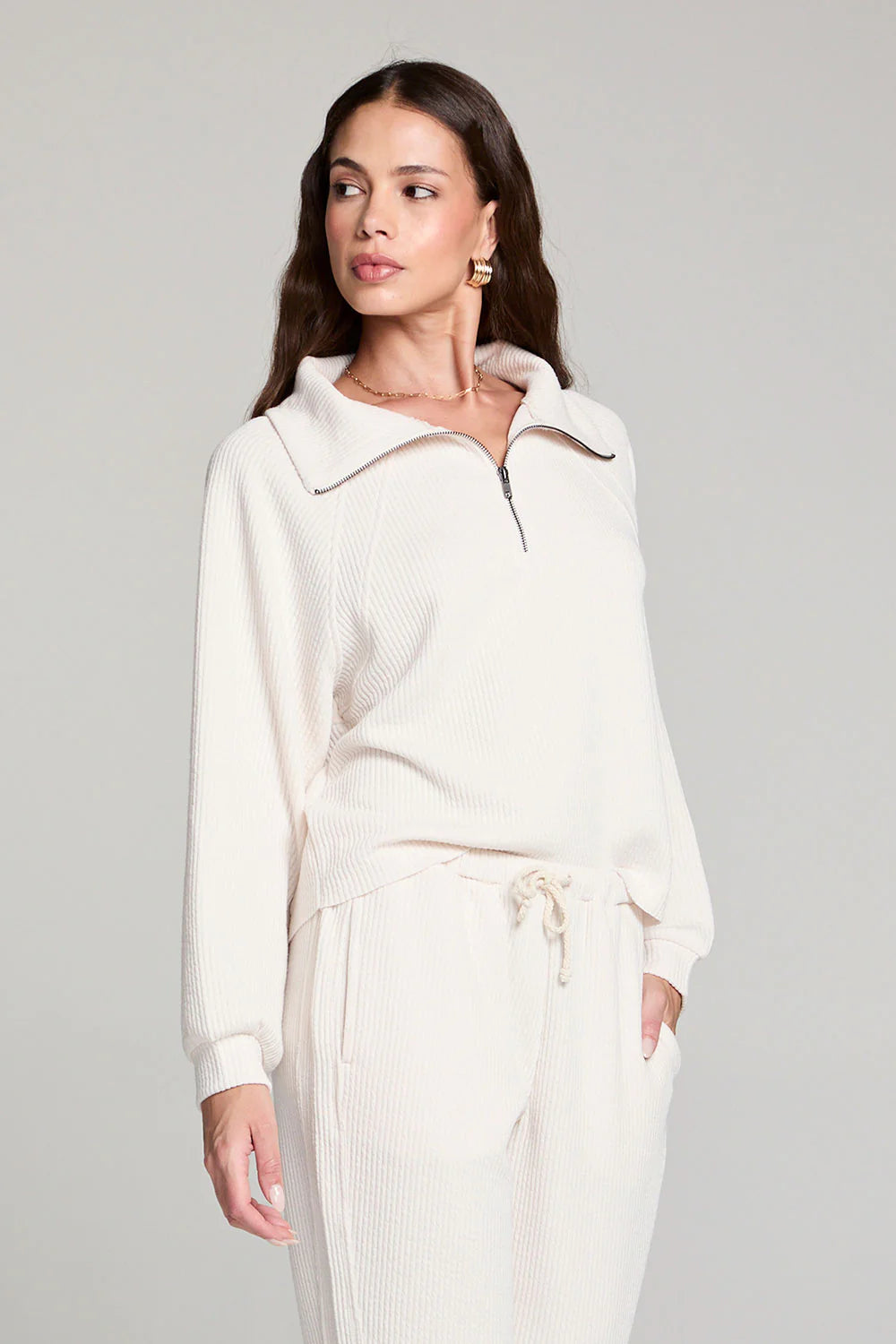 Half Zip Raglan Pullover