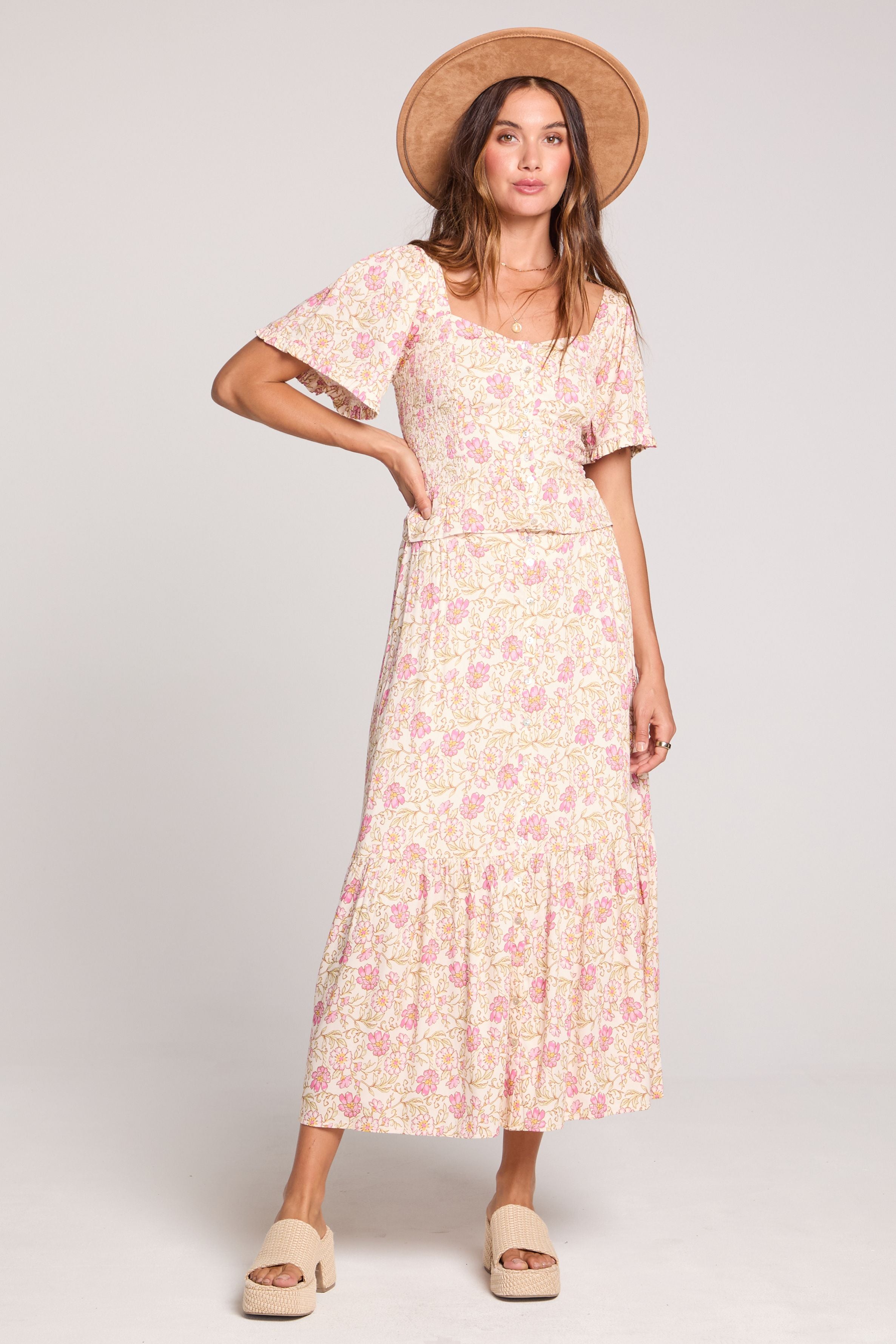 DAGNY MIDI SKIRT