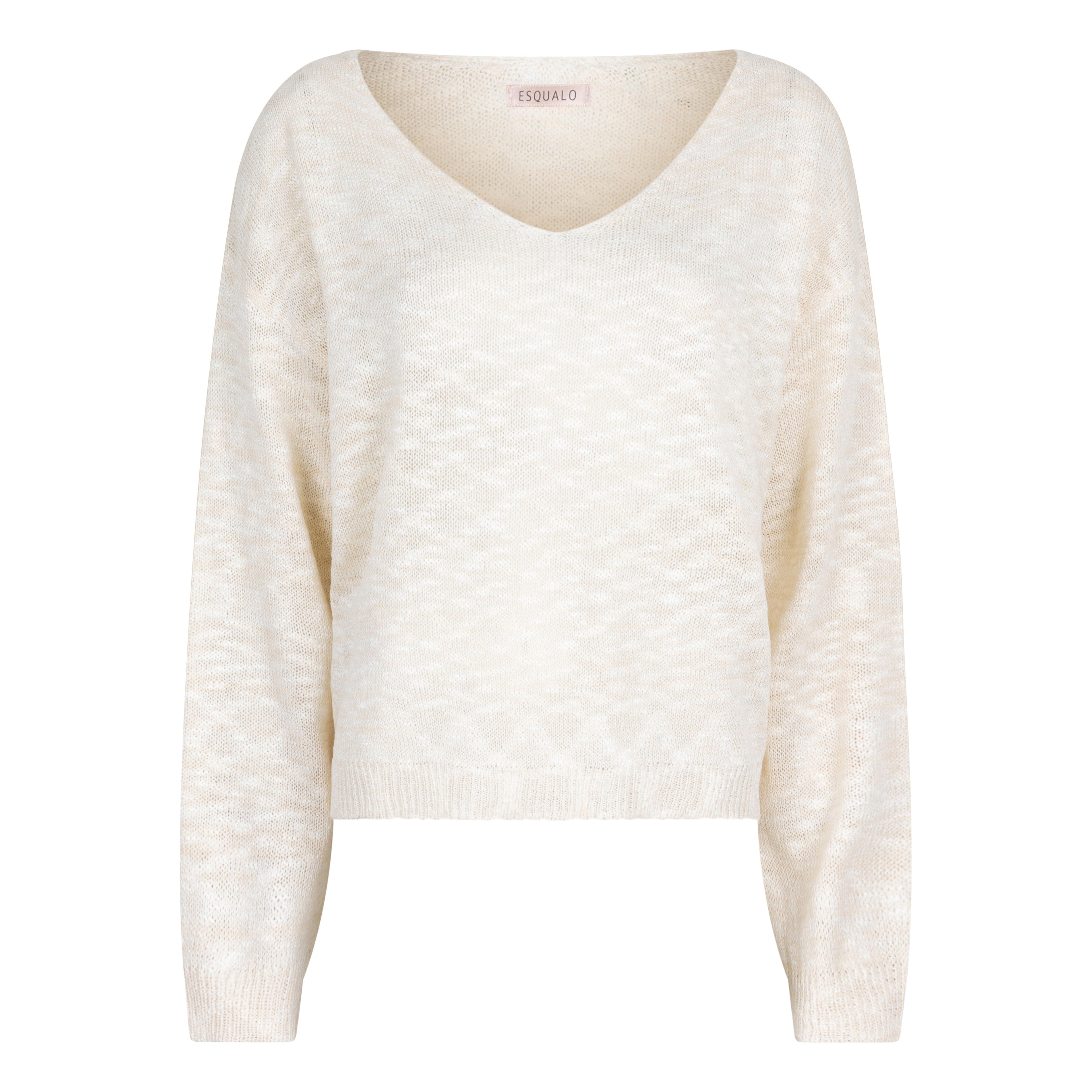Boxy Slub Lightweight Sweater
