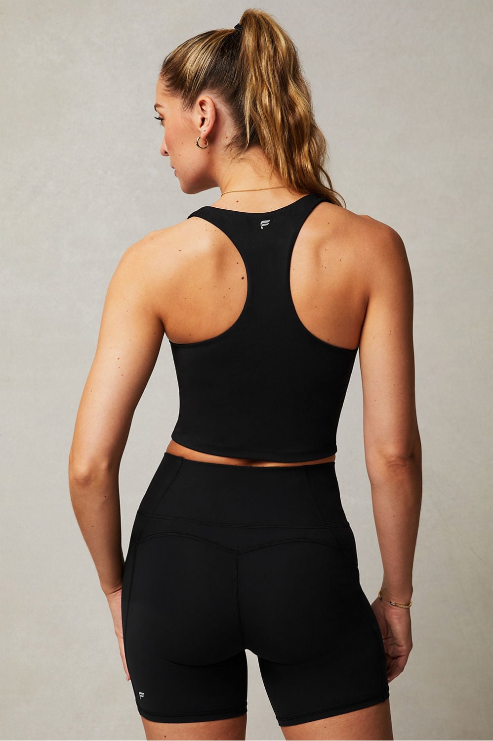 Anywhere Cropped Built-In Bra Tank