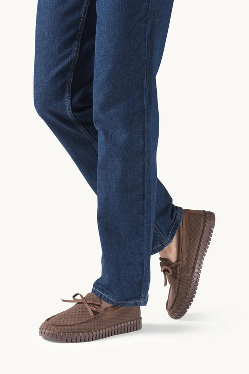 Tulip Laser Cut Boat Shoes