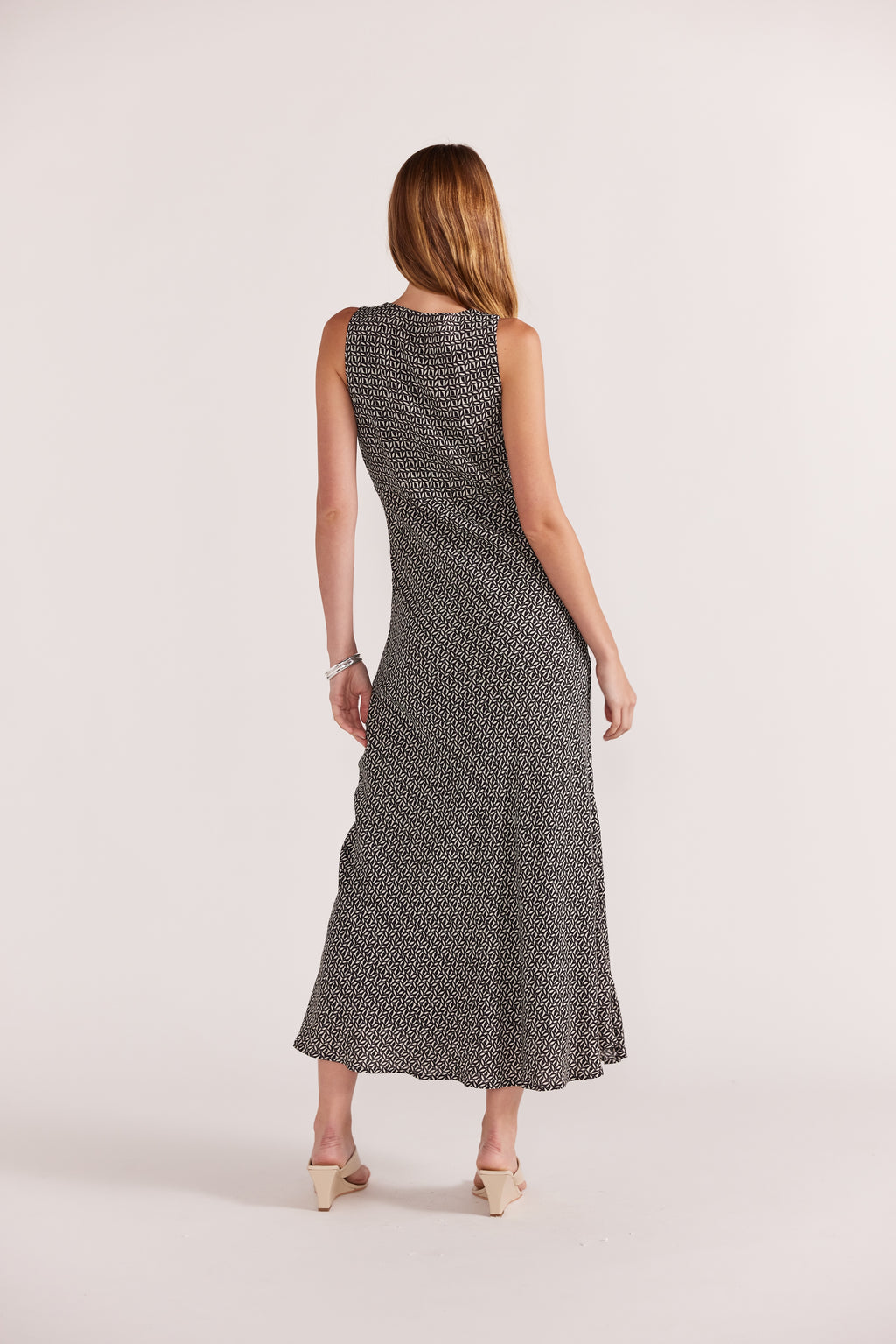 Della Bias Maxi Dress