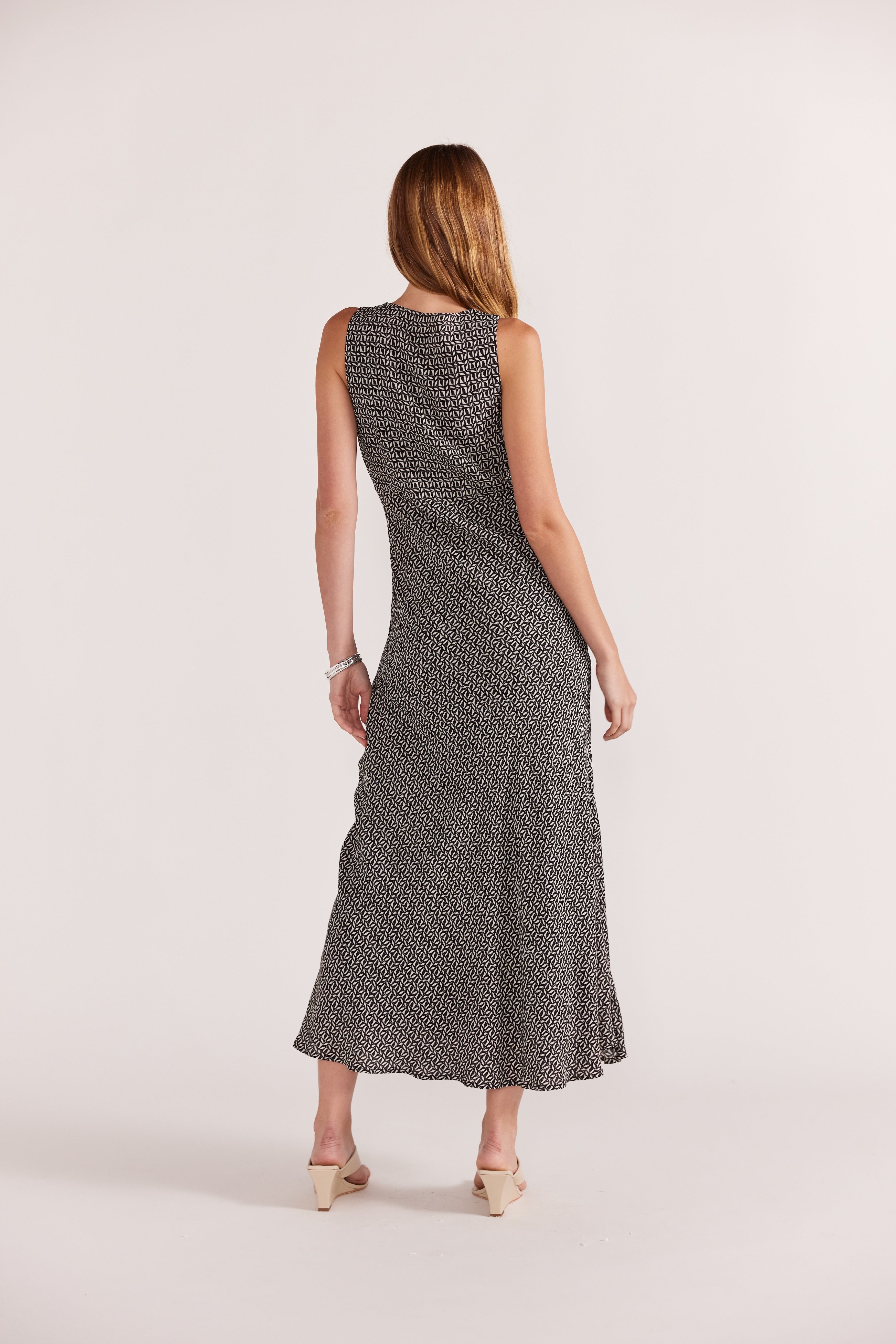 Della Bias Maxi Dress