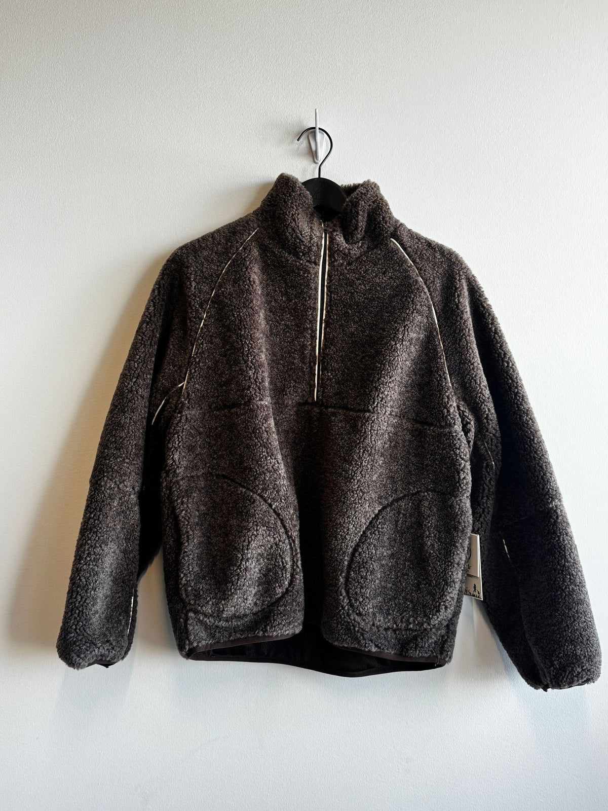 Leatherline Sherpa Half-Zip