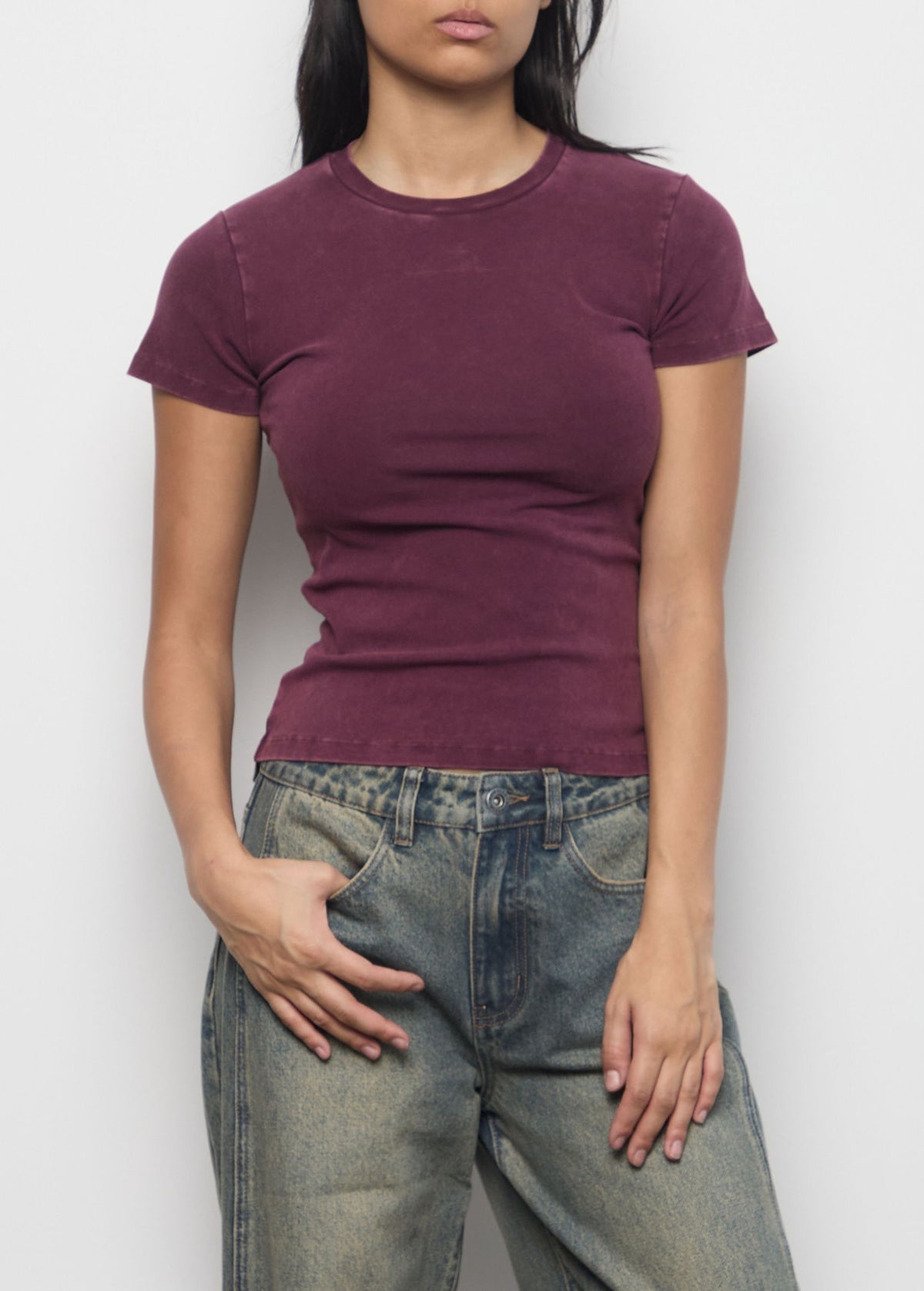 Micro Rib Tee