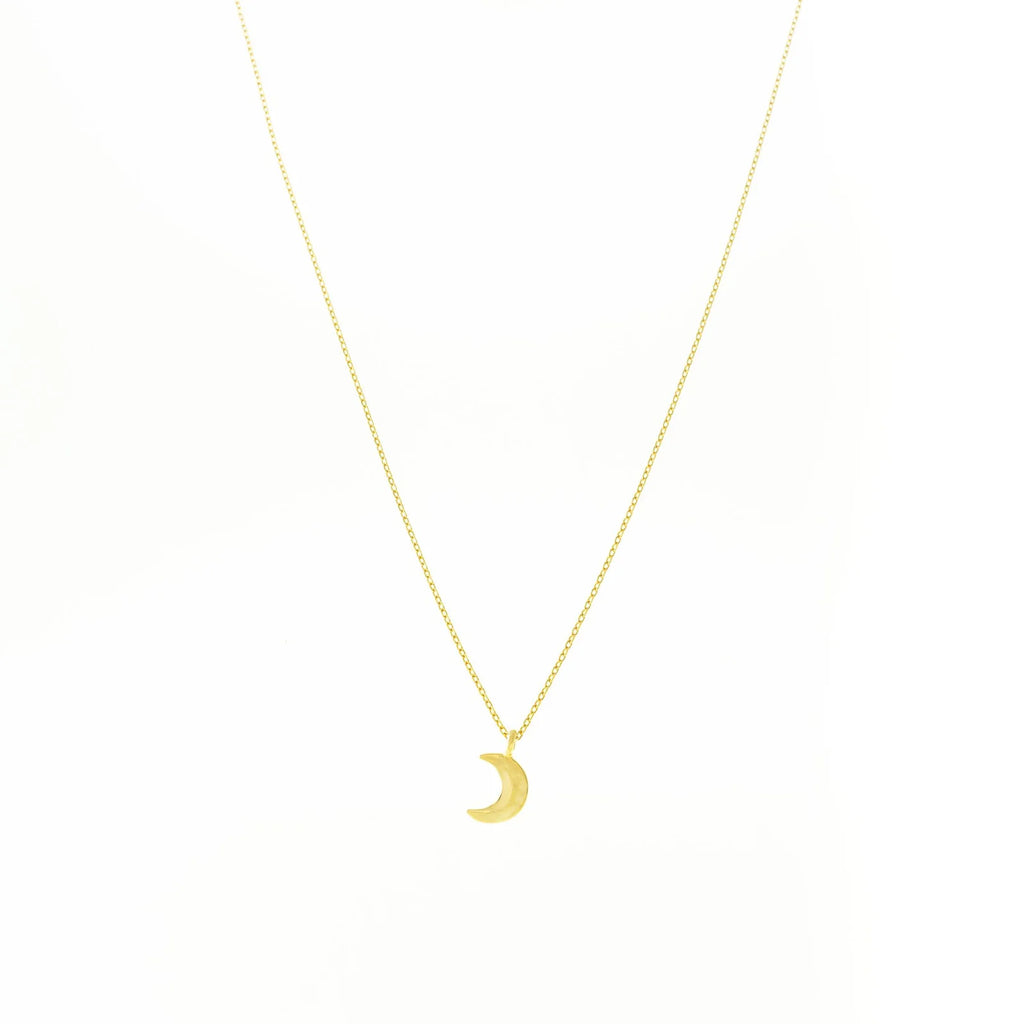 Celestial Crescent Moon Necklace