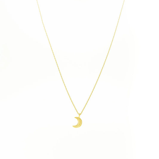 Celestial Crescent Moon Necklace