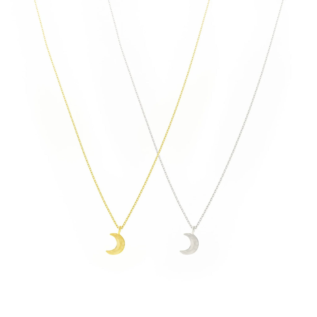 Celestial Crescent Moon Necklace