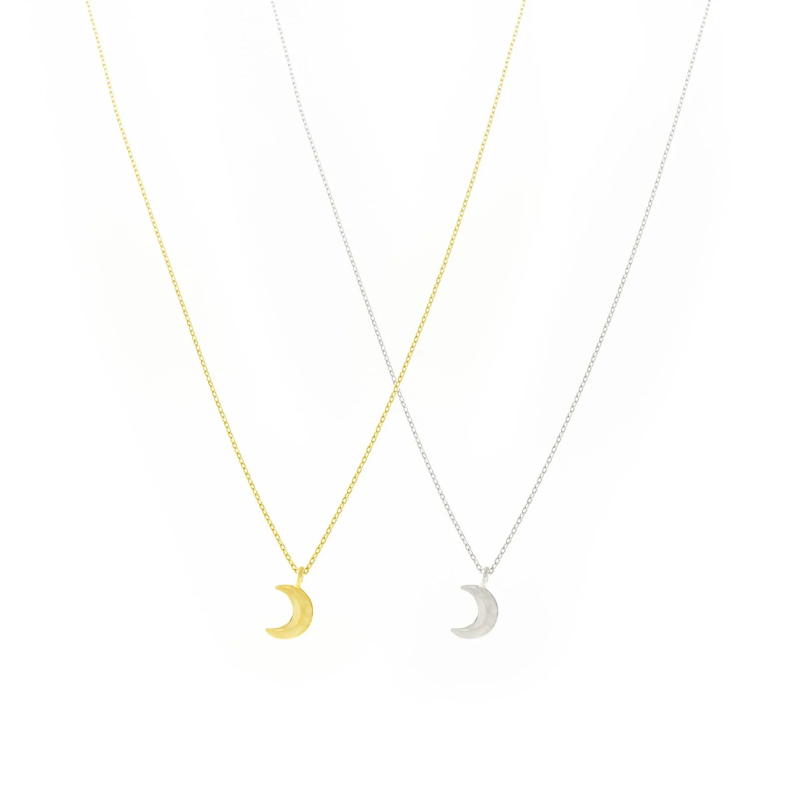 Celestial Crescent Moon Necklace