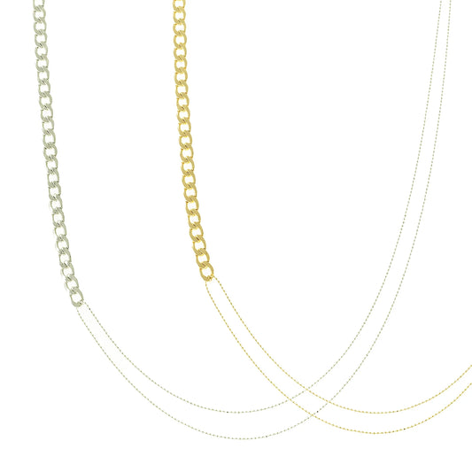 Dual Layered Chain Necklace