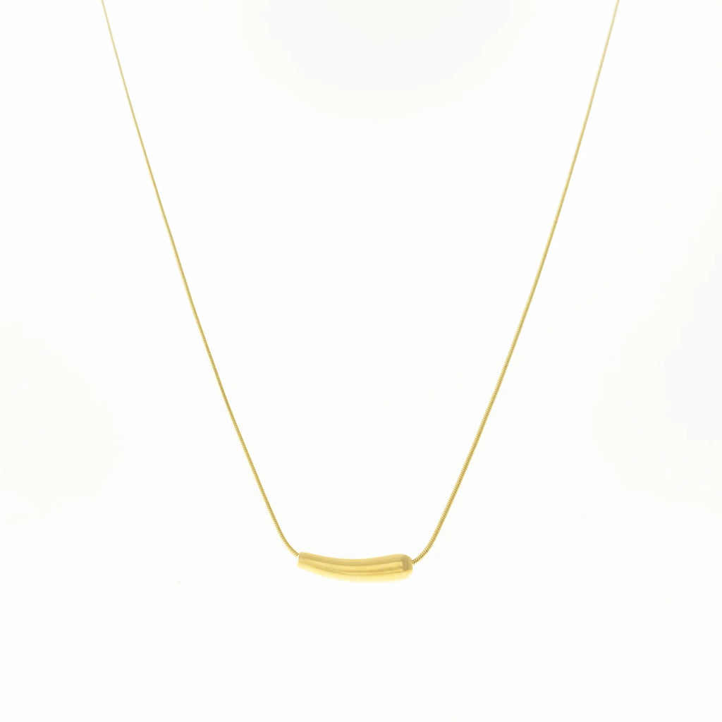 Tube Pendant Necklace