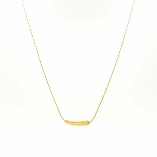 Tube Pendant Necklace
