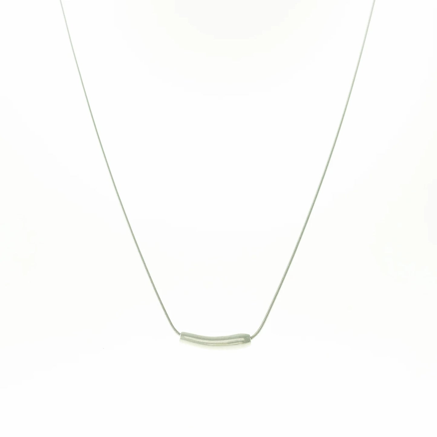 Tube Pendant Necklace