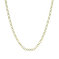 Chain Oval Accented Necklace