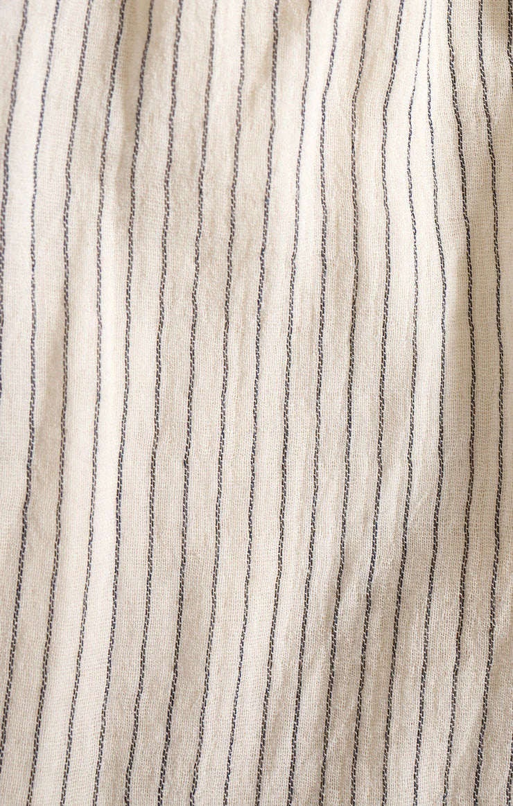 Balos Striped Gauze Maxi Dress