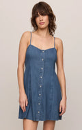 Angel Eyes Denim Mini Dress