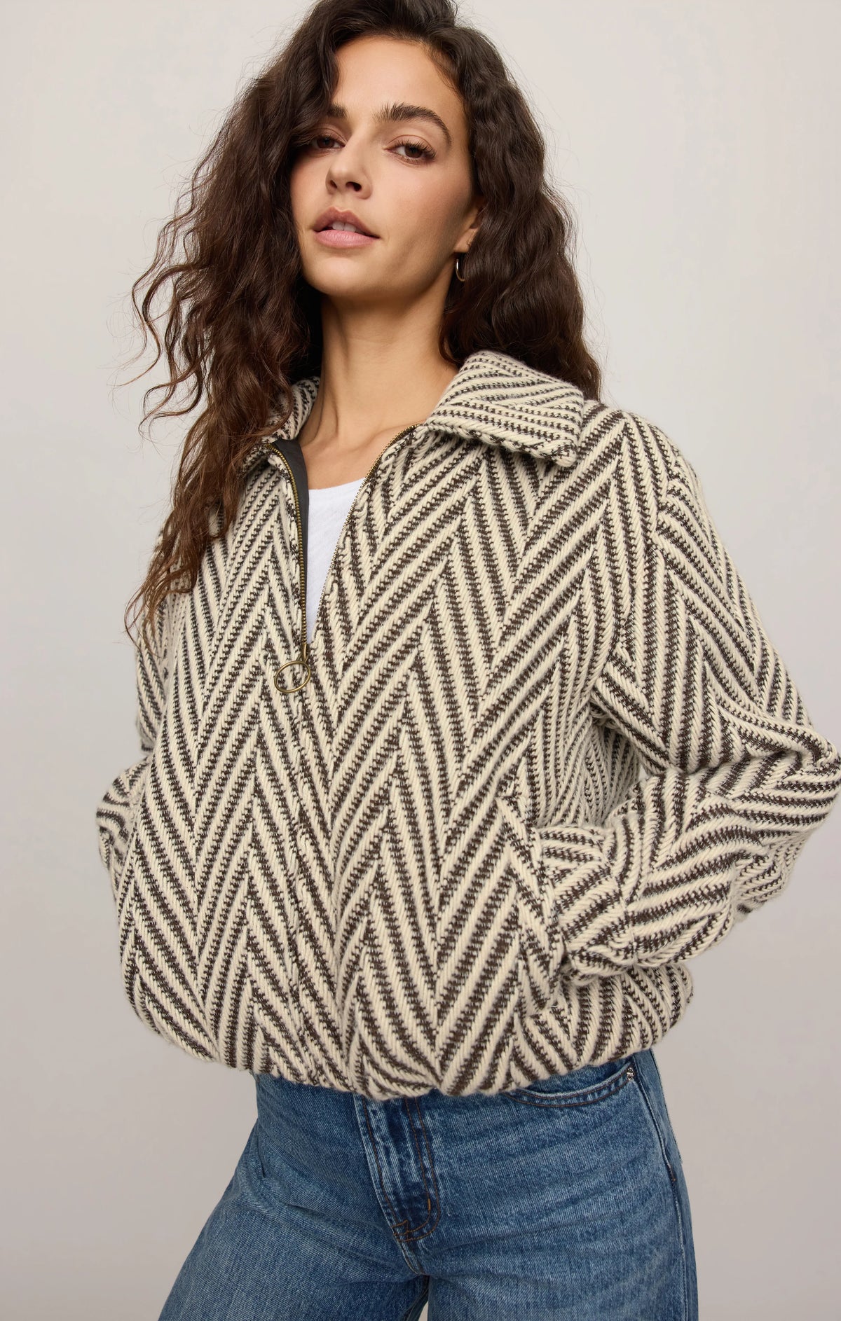 Dunaway Bubble Hem Jacket